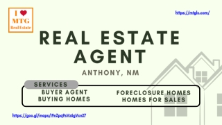 Real Estate Agent Located in Anthony, NM