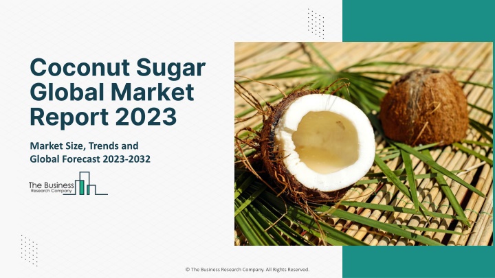 coconut sugar global market report 2023