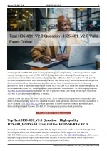 Test H35-481_V2.0 Question - H35-481_V2.0 Valid Exam Online - slide 1