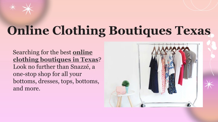 online clothing boutiques texas