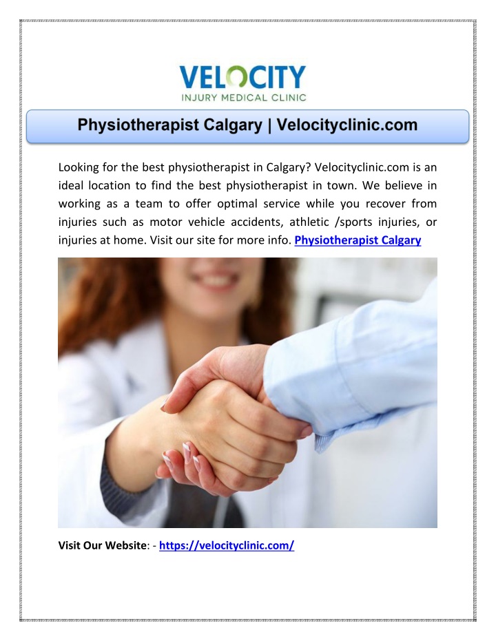 looking for the best physiotherapist in calgary