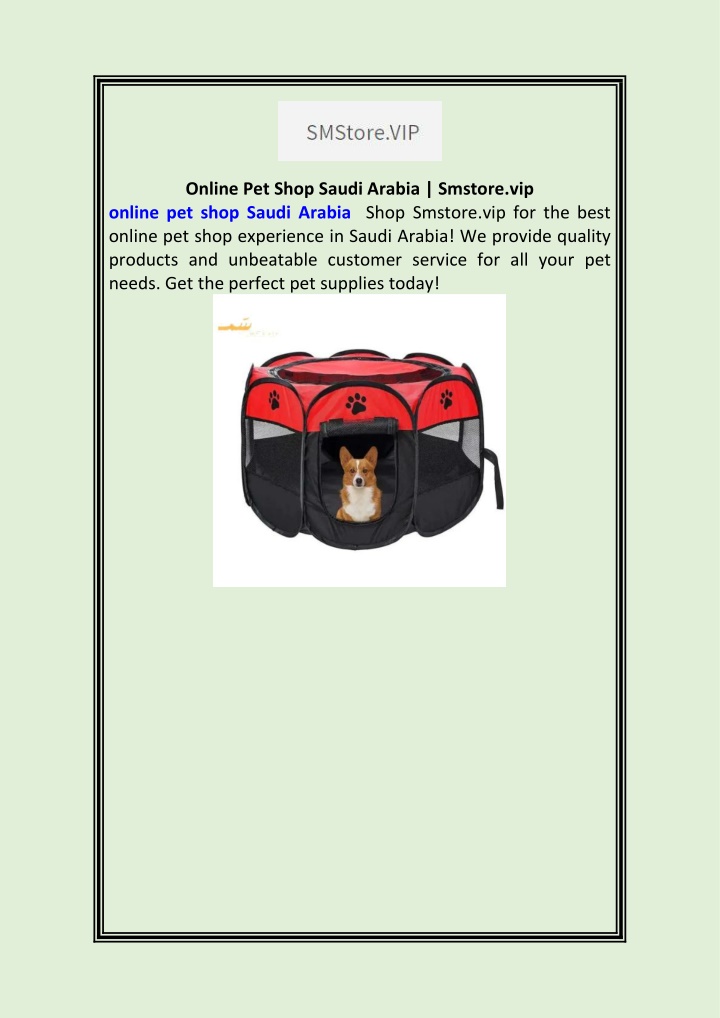 online pet shop saudi arabia smstore vip online