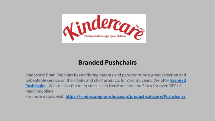 branded pushchairs