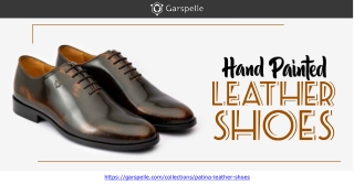 Buy Best Quality Hand Painted Leather Shoes Online—Garspelle
