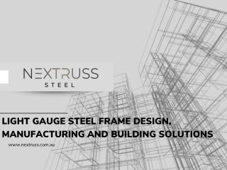 Leading Steel Frame Manufacturer in Perth, Australia  Steel Roof Truss Suppliers  Nextruss Australia