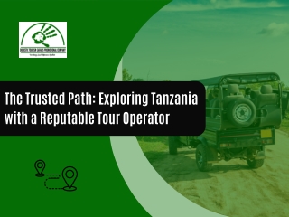 The Trusted Path Exploring Tanzania with a Reputable Tour Operator