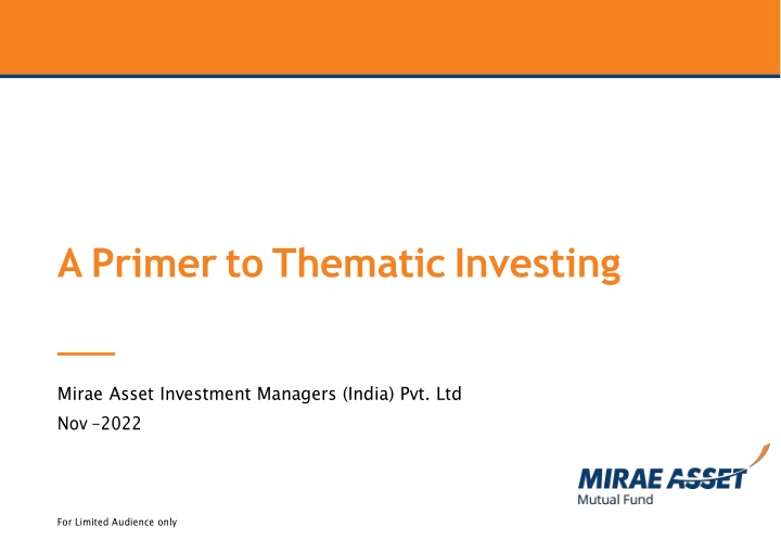 a primer to thematic investing