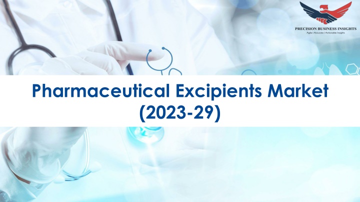 pharmaceutical excipients market 2023 29