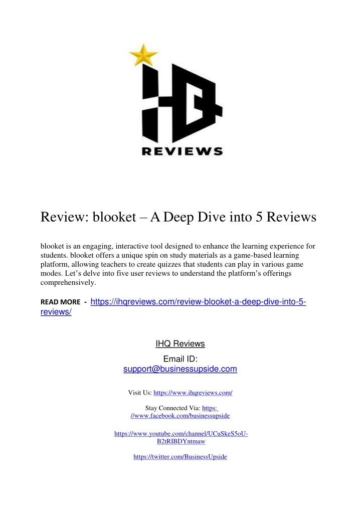 review blooket a deep dive into 5 reviews blooket