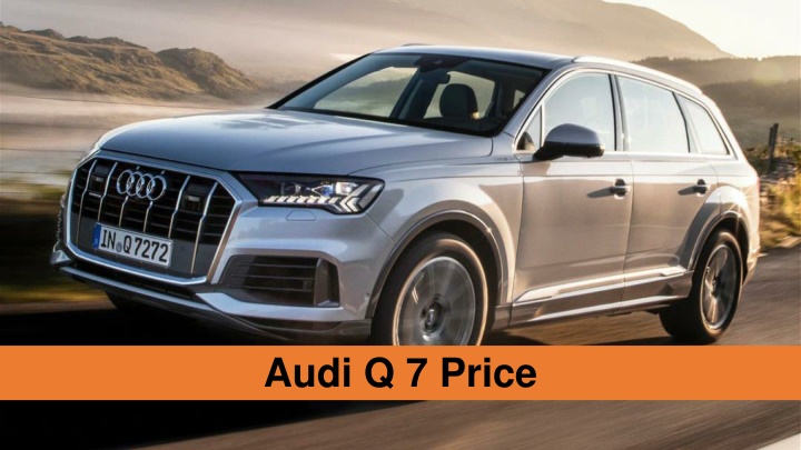 audi q 7 price