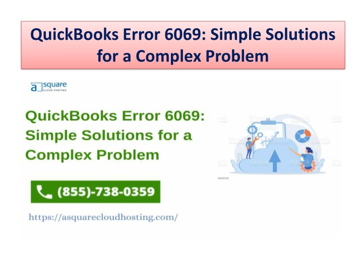 quickbooks error 6069 simple solutions