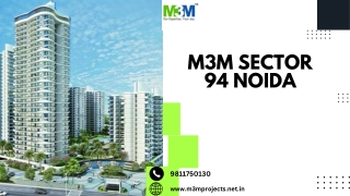 m3m sector 94 noida