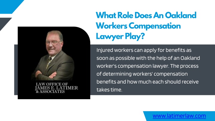 what role does an oakland workers compensation
