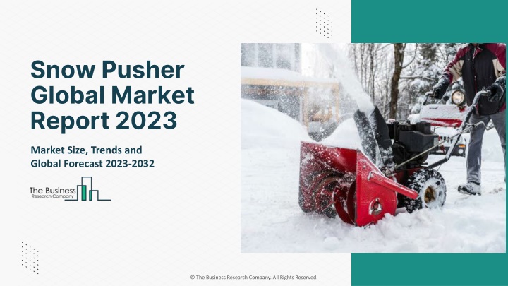 snow pusher global market report 2023