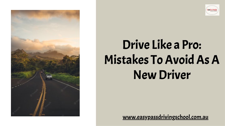 drive like a pro mistakes to avoid