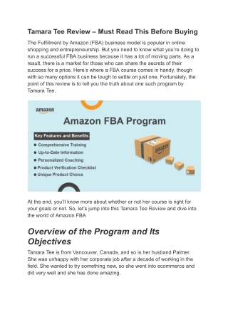 FBA Winners Course Review Unleashing Your E-Commerce Potential with Amazon FBA