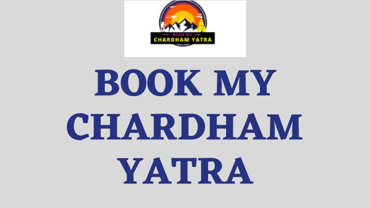 book my chardham yatra