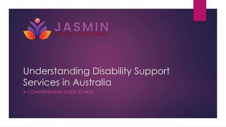 understanding disability support services in australia