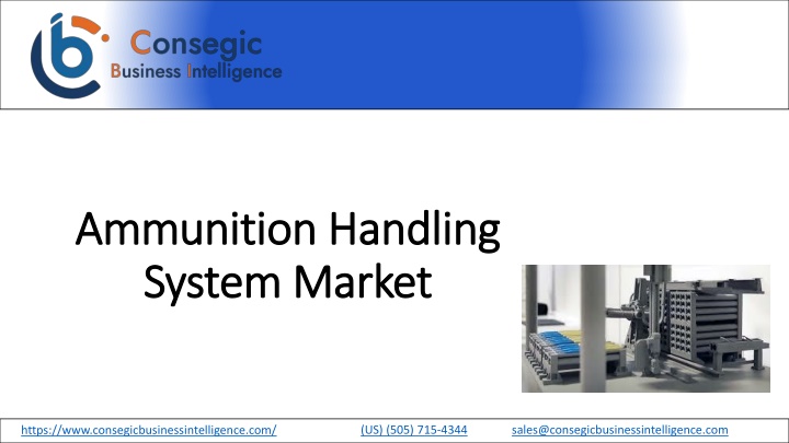 ammunition handling system market