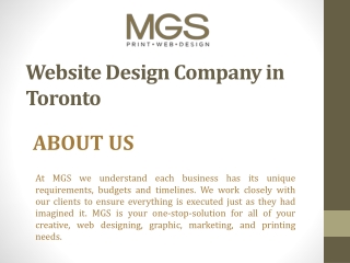 Ecommerce Website Design Company in Canada