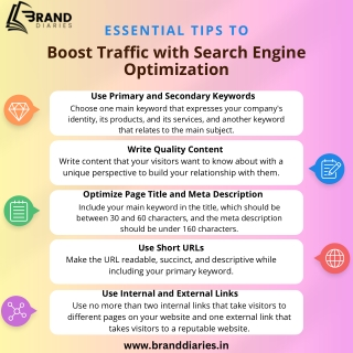 Essential Tips to Boost Traffic with Search Engine Optimization