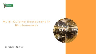 Multi-Cuisine Restaurant in Bhubaneswar