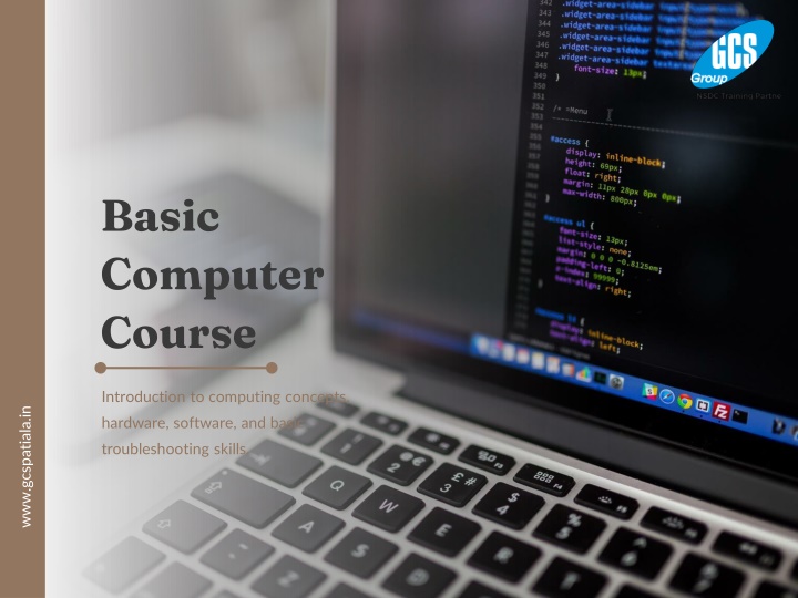 basic computer course