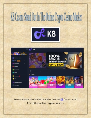 Trusted Online Casino India 2023 - K8.io