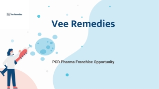 Vee Remedies Top PCD Pharma Franchise Company in India