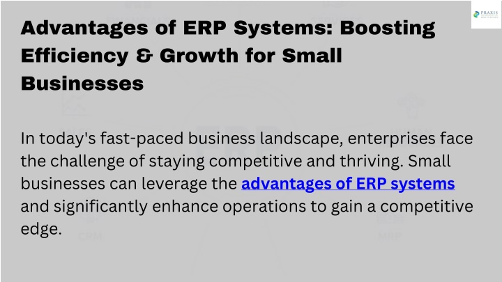 advantages of erp systems boosting efficiency