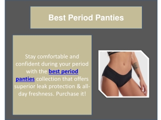 Best Period Panties