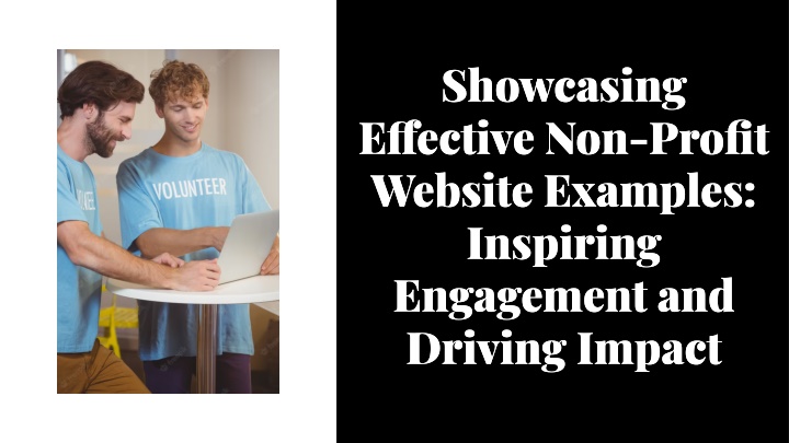 showcasing e ective non profit website examples