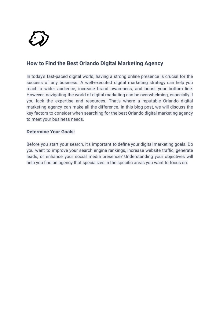 how to find the best orlando digital marketing