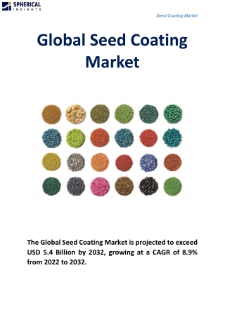 seed coating market