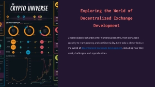 Exploring the World of Decentralized Exchange Development