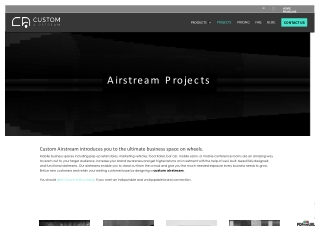 Airstream Projects | Custom Airstream