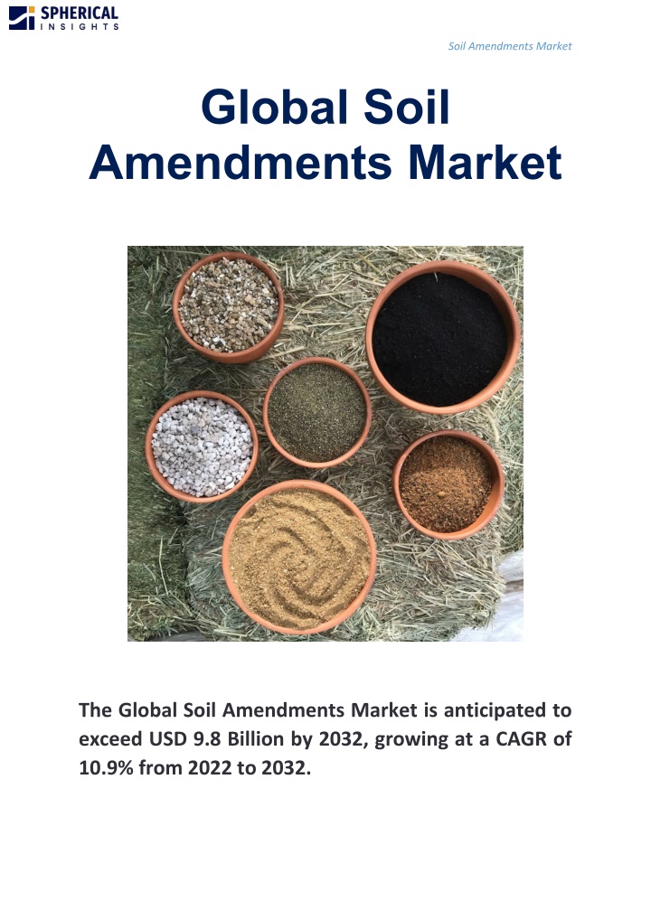 soil amendments market