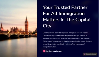Your trusted partner for all immigration matters in the capital city