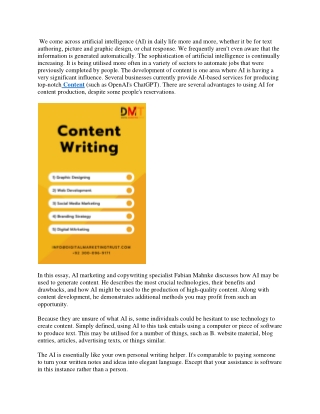 Content Writing Services in kuwait