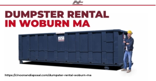 Experience exceptional customer service and reliable service with Woburn MA Dumpster Rental services from CL Noonan