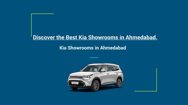 discover the best kia showrooms in ahmedabad
