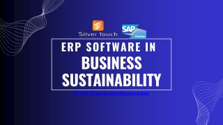 Sustainability-Driven Success: Unleashing the Power of ERP Software