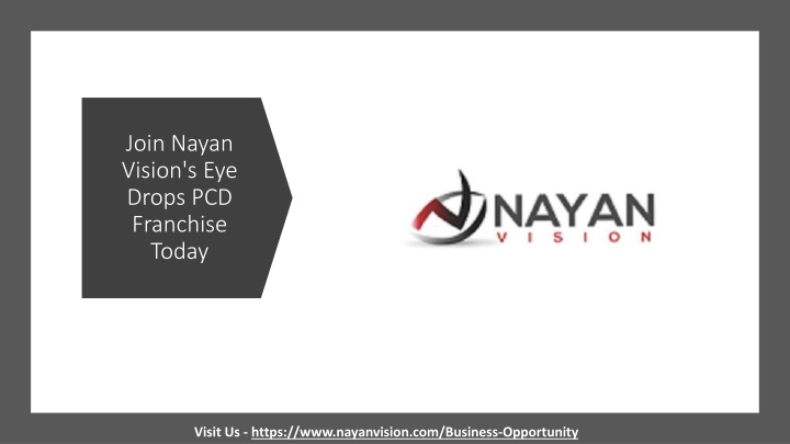 join nayan vision s eye drops pcd franchise today