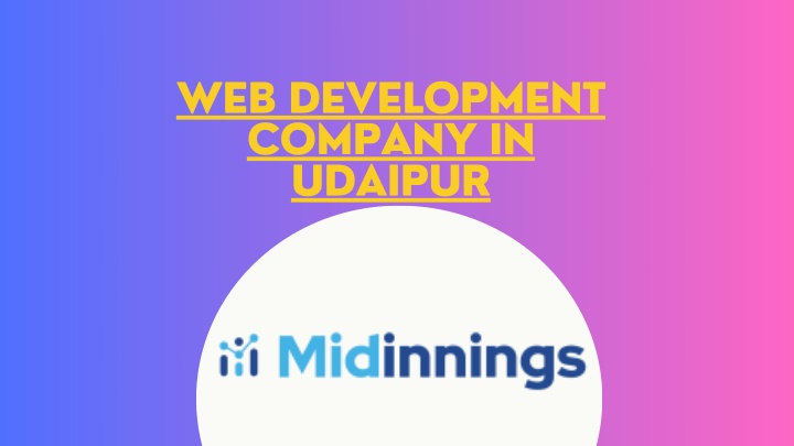 web development company in udaipur