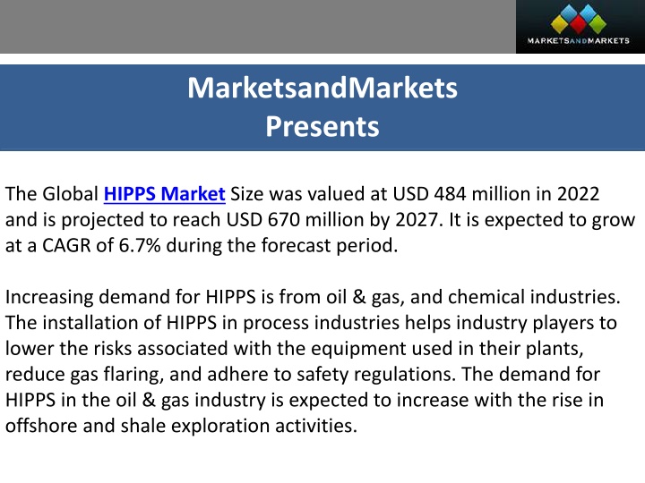 marketsandmarkets presents