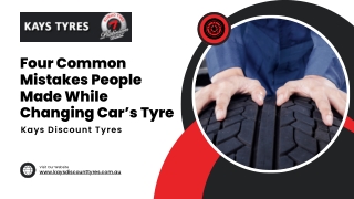 Four Common Mistakes People Made While Changing Car’s Tyre