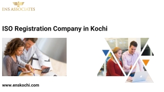 ISO Registration Company in Kochi