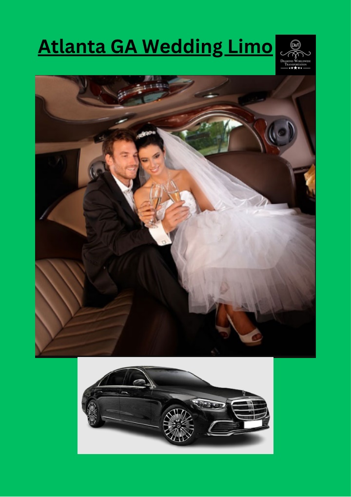 atlanta ga wedding limo