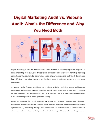 Digital Marketing Audit vs. Website Audit