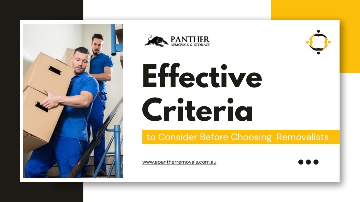 effective criteria to consider before choosing